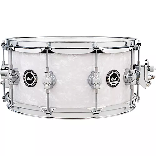 DW DWe Wireless Acoustic/Electronic Convertible Snare Drum 14 x 5 in. Lacquer Custom Specialty Black Cherry Metallic - musicians--Friend