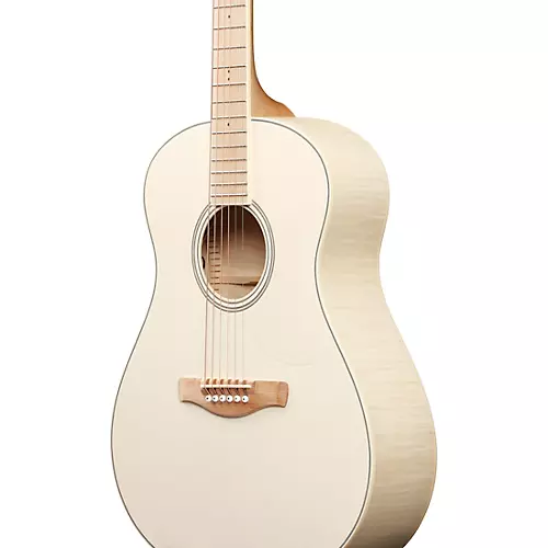 Ibanez AAM370E Advanced Auditorium Acoustic-Electric Guitar Antique White - musicians--Friend
