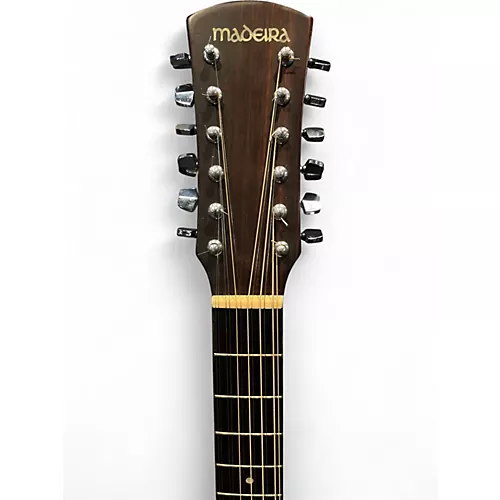 Used Guild AM-12 Natural 12 String Acoustic Guitar Natural - musicians--Friend