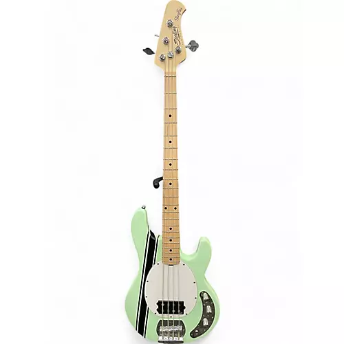 Used Sterling by Music Man Sub 4 Mint Green Electric Bass Guitar Mint Green - musicians--Friend