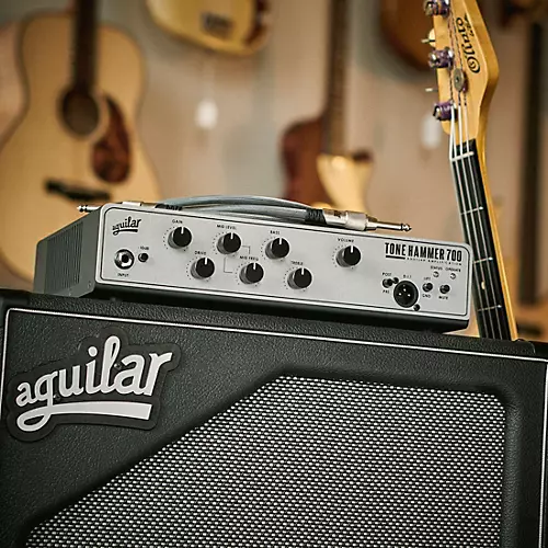 Aguilar Tone Hammer 700 V2 700W Bass Amp Head - musicians--Friend