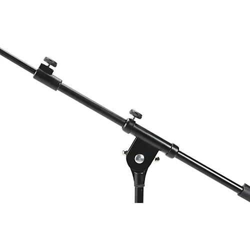 Musician's Gear Tripod Microphone Stand With Telescoping Boom Black 2-Pack - musicians--Friend