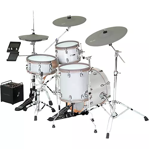 EFNOTE PRO 500 Standard Electronic Drum Kit White Sparkle - musicians--Friend