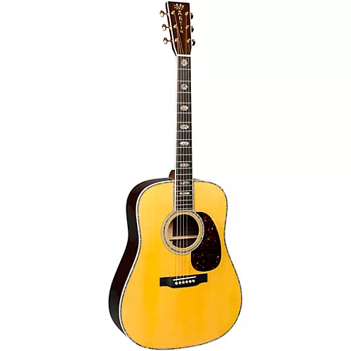 Martin D-45 Standard Dreadnought Acoustic Guitar Natural - musicians--Friend