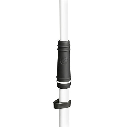 Gravity Stands MS 4322 Microphone Stand With Telescoping Boom - White - musicians--Friend