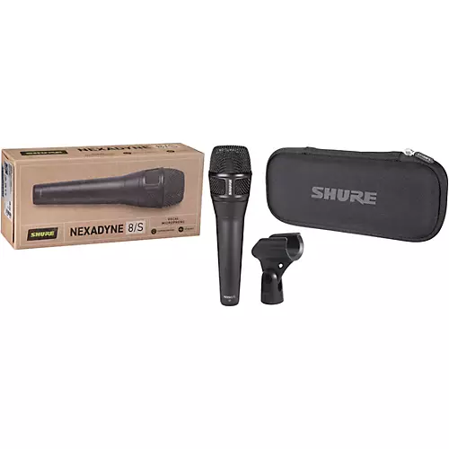 Shure NXN8/S Nexadyne Vocal Dynamic Microphone, Supercardioid - musicians--Friend
