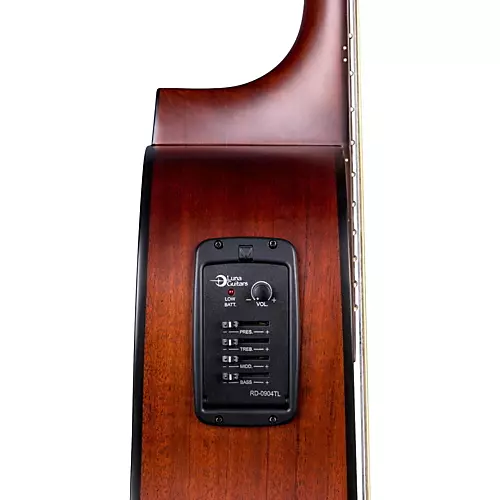 Luna WABI DC 12 Sabi 12-String Dreadnought Acoustic-Electric Guitar Natural - musicians--Friend