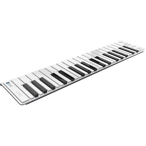 CME Xkey Air Wireless Bluetooth Mobile Keyboard Controller Silver 37 Key - musicians--Friend