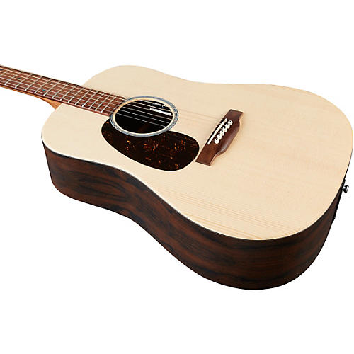 Martin DX2E Rosewood Left-Handed Dreadnought Acoustic-Electric Guitar Natural - musicians--Friend