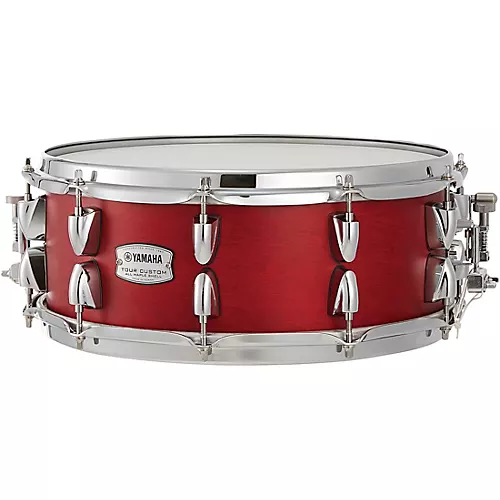Yamaha Tour Custom Maple Snare Drum 14 x 5.5 in. Licorice Satin - musicians--Friend
