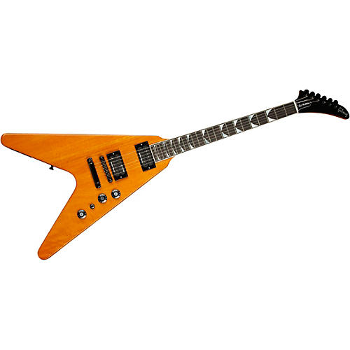 Gibson Dave Mustaine Flying V EXP Electric Guitar Silver Metallic - musicians--Friend