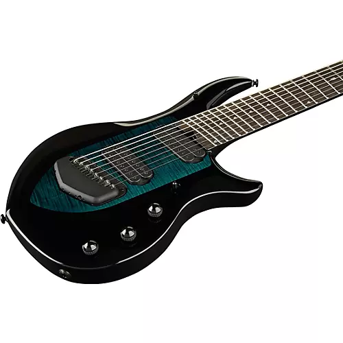 Ernie Ball Music Man John Petrucci Majesty 8 8-String Electric Guitar Emerald Sky - musicians--Friend
