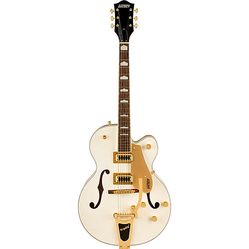 Gretsch Guitars G5427TG Electromatic Hollowbody Single-Cut Bigsby Limited-Edition Electric Guitar Champagne White Gold - musicians--Friend