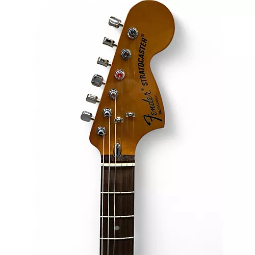 Used 2024 Fender 70th Anniversary Vintera II Stratocaster Antigua Solid Body Electric Guitar Antigua - musicians--Friend