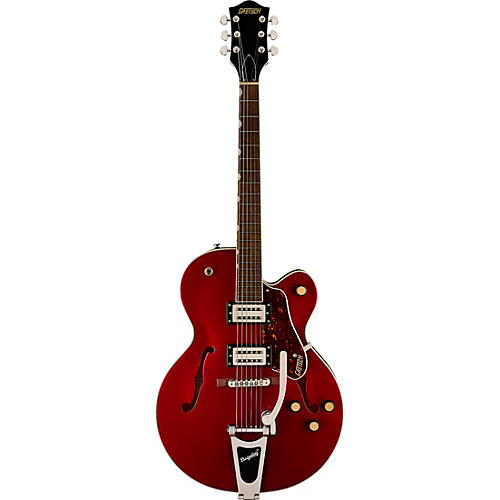 Gretsch Guitars G2420T Streamliner Hollow Body With Bigsby Electric Guitar Robusto Burst - musicians--Friend