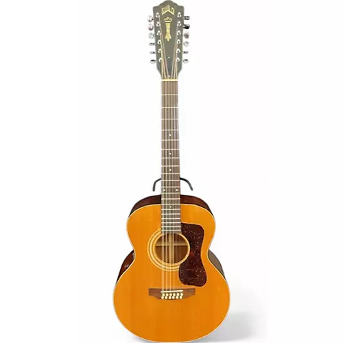 Vintage 1979 Guild F-112 Antique Natural 12 String Acoustic Guitar Antique Natural - musicians--Friend