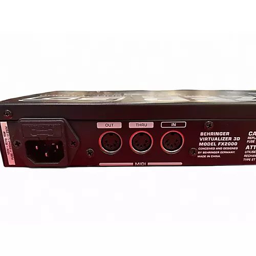 Used Behringer DSP2024P Virtualizer Pro Multi Effects Processor - musicians--Friend