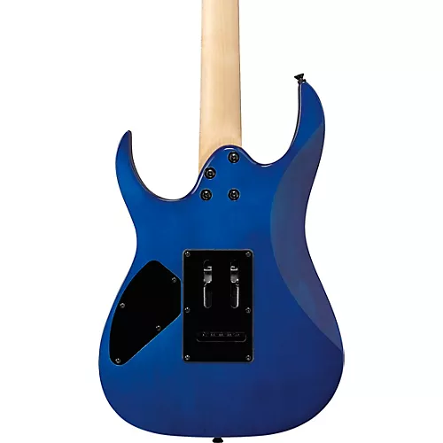 Ibanez GRG120QASP GRG Series 6-String Electric Guitar Transparent Blue Gradation - musicians--Friend