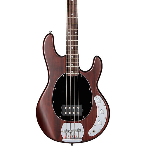Sterling by Music Man StingRay Ray4 Electric Bass Guitar Pueblo Pink White Pickguard - musicians--Friend