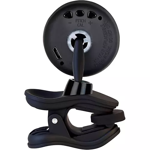 Snark Black Silver Guitar & All-Instrument Rechargeable Clip-On Tuner - musicians--Friend