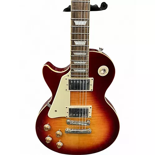 Used Epiphone Les Paul Standard Cherry Sunburst Solid Body Electric Guitar Cherry Sunburst - musicians--Friend