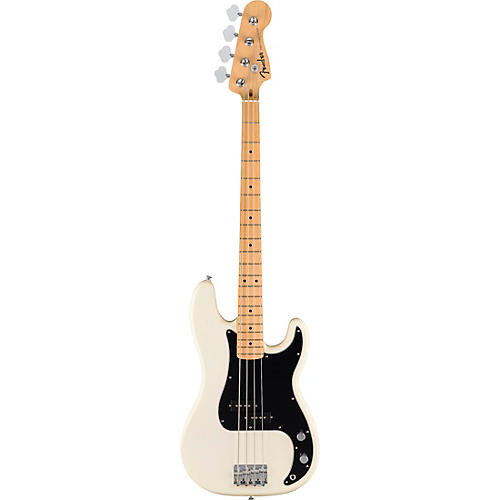 Fender Standard Precision Bass Maple Fingerboard Olympic White - musicians--Friend
