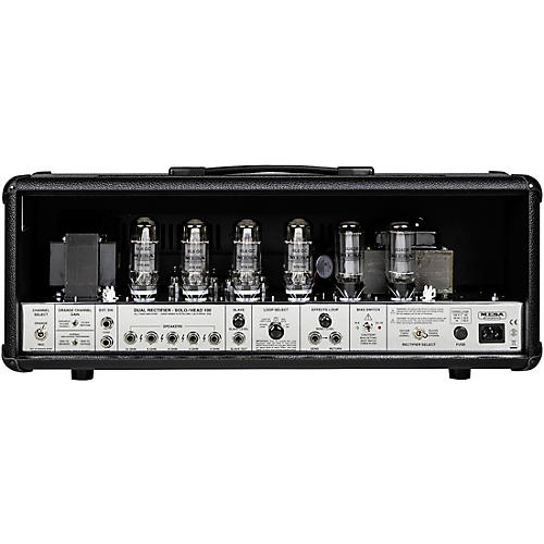MESA/Boogie '90s Dual Rectifier 2-Channel Tube Guitar Amp Head Black Bronco - musicians--Friend