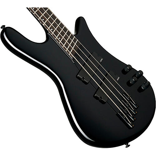 Spector NS Dimension HP 4 Four-String Multi-scale Electric Bass White Sparkle Gloss - musicians--Friend