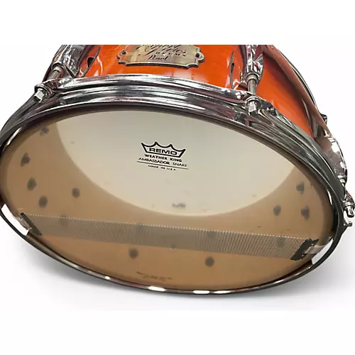 Used Pearl 14in export series snare in honey amber 14x5.5 honey amber Drum honey amber 33 - musicians--Friend