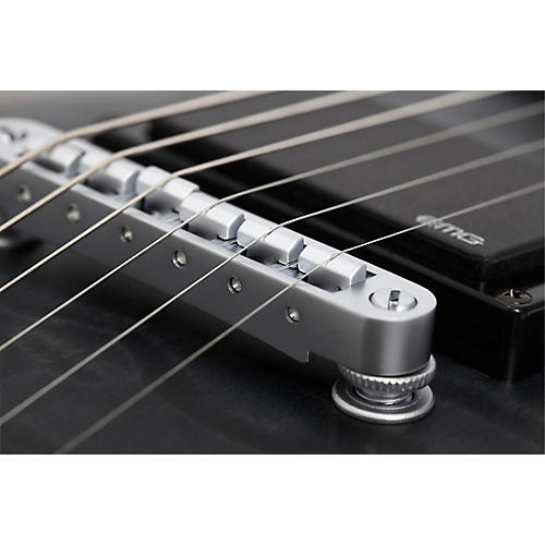 Schecter Guitar Research C-1 Platinum Electric Guitar Satin Purple Burst - musicians--Friend