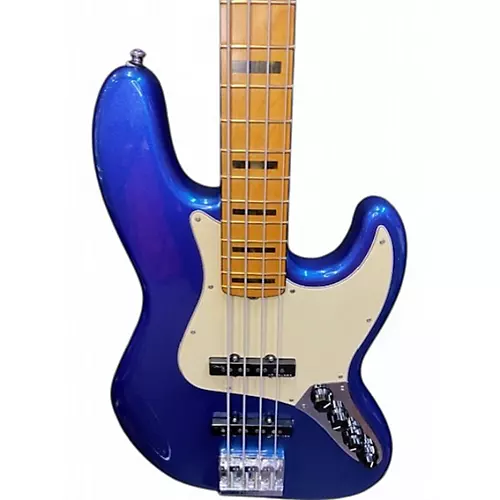 Used Fender American Ultra Jazz Bass Blue Electric Bass Guitar Blue - musicians--Friend