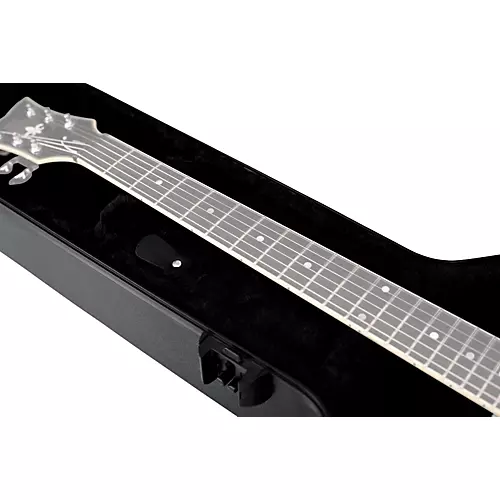 Gator TSA ATA Molded Semi-Hollow Electric Guitar Case Black Black - musicians--Friend