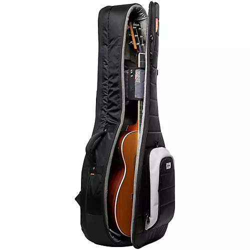 MONO M80 Dual Acoustic/Electric Guitar Case Black - musicians--Friend
