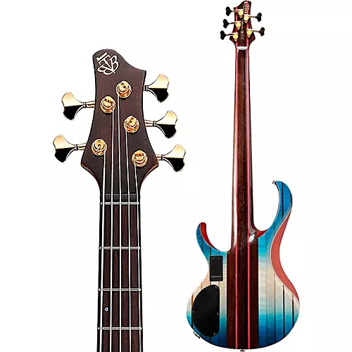 Ibanez Premium BTB1935 5-String Electric Bass Caribbean Islet Low Gloss - musicians--Friend