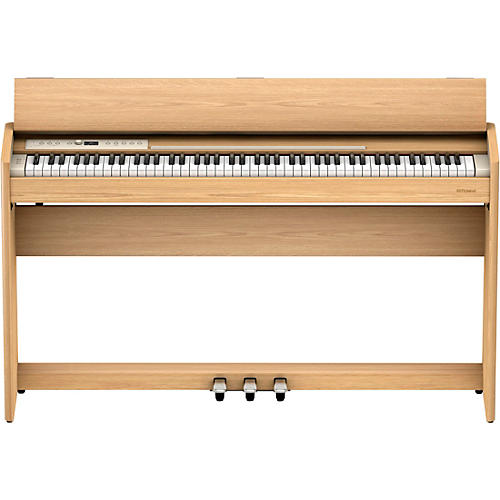 Roland F701 Digital Console Home Piano Light Oak - musicians--Friend
