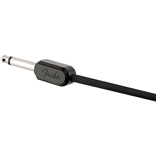 Fender Blockchain Straight to Angle Patch Cables, 3-Pack 16 in. Black - musicians--Friend