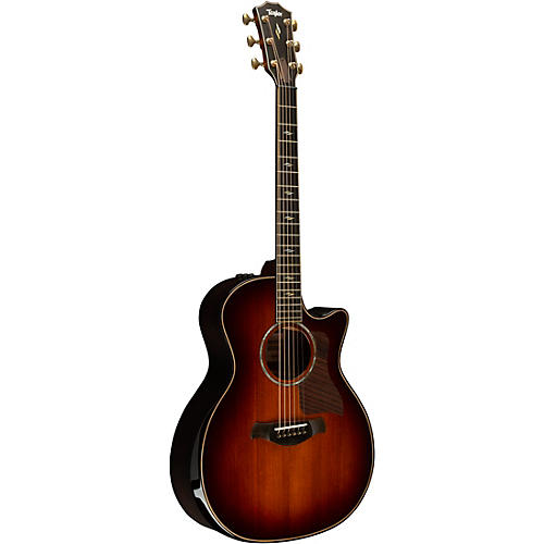Taylor 814ce Custom 50th Anniversary Builder's Edition Grand Auditorium Acoustic-Electric Guitar Shaded Edge Burst - musicians--Friend