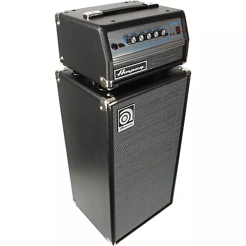 Ampeg Micro-VR Bass Amp Head and SVT210AV Bass Speaker Cabinet Stack - musicians--Friend