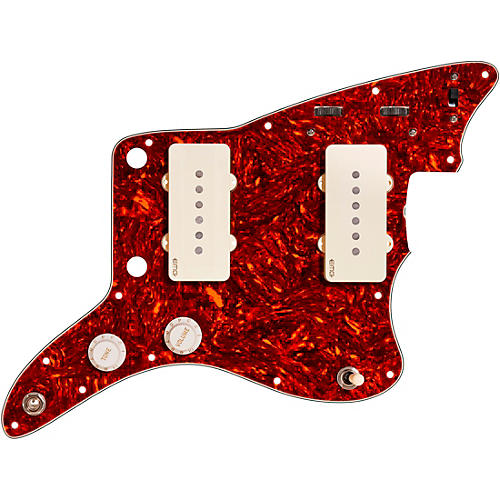 EMG JMaster System TS (Tortoise Shell Pickguard) 4 Ply /Pickups /Parchment Knobs Ivory - musicians--Friend