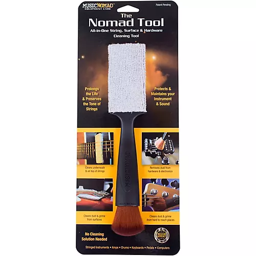 Music Nomad All in 1 String, Surface and Hardware Cleaning Tool - musicians--Friend