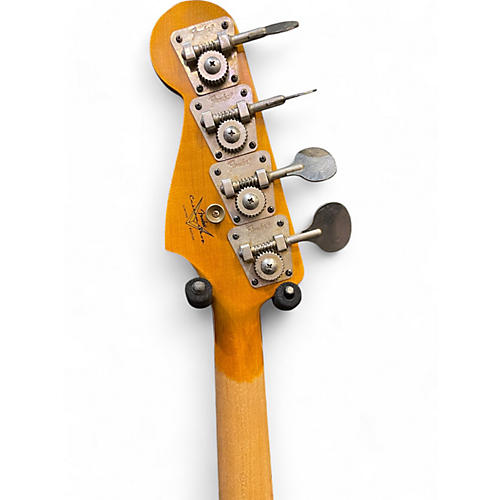 Used Fender CUSTOM JAZZ BASS LIMITED Natural Electric Bass Guitar Natural - musicians--Friend