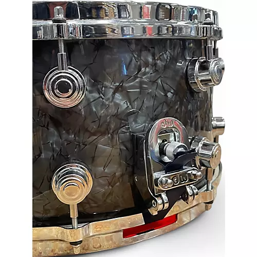 Used DW 14X7 Custom Performance Series Black Diamond Drum Black Diamond 214 - musicians--Friend
