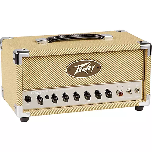 Peavey Classic 20 Micro 20W Tube Guitar Amp Head with 60W 1x12 Guitar Speaker Cabinet - musicians--Friend