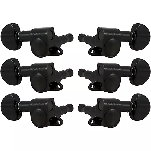 Grover Mini Rotomatics 205 Series Tuning Machines Nickel 6-in-line - musicians--Friend