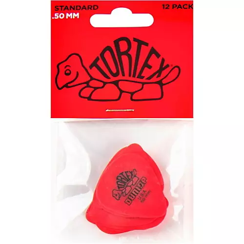 Dunlop Tortex Standard Guitar Picks .50mm 3 Dozen .50 mm Dozen - musicians--Friend