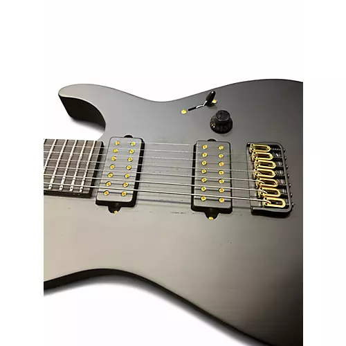 Used Ltd AW-7B Black Open Pore Solid Body Electric Guitar Black Open Pore - musicians--Friend