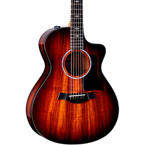 Taylor 222ce-K Deluxe Grand Concert Acoustic-Electric Guitar Shaded Edge Burst - musicians--Friend