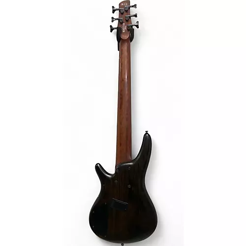 Used Ibanez Sound Gear SRFF806 Dark Brown Electric Bass Guitar Dark Brown - musicians--Friend