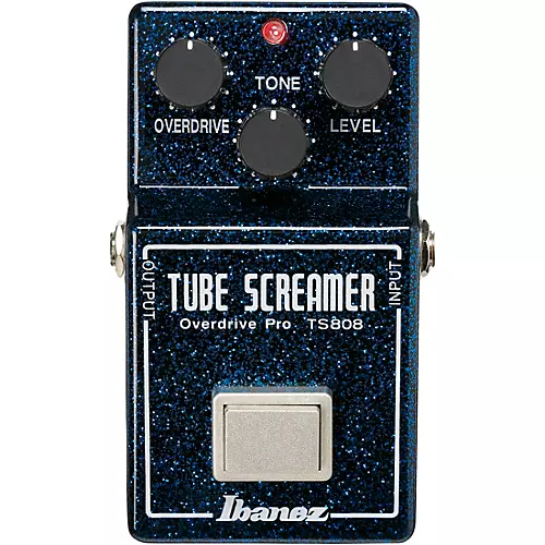 Ibanez TS80845TH 45th Anniversary Tube Screamer Effects Pedal Blue Sparkle - musicians--Friend