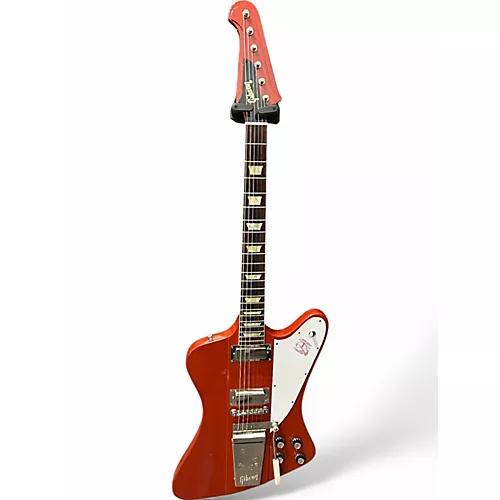 Used 2023 Gibson Murphy Lab Ultra Light Aged 1963 Firebird V Ember Red Solid Body Electric Guitar Ember Red - musicians--Friend